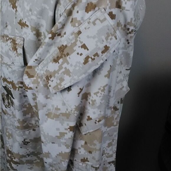 American Apparel military shirt Sz M - Picture 6 of 10